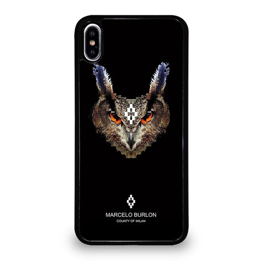 MARCELO BURLON OWL 3 iPhone XS Max Case Cover