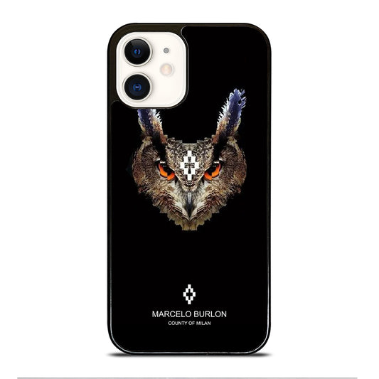MARCELO BURLON OWL 3 iPhone 12 Case Cover