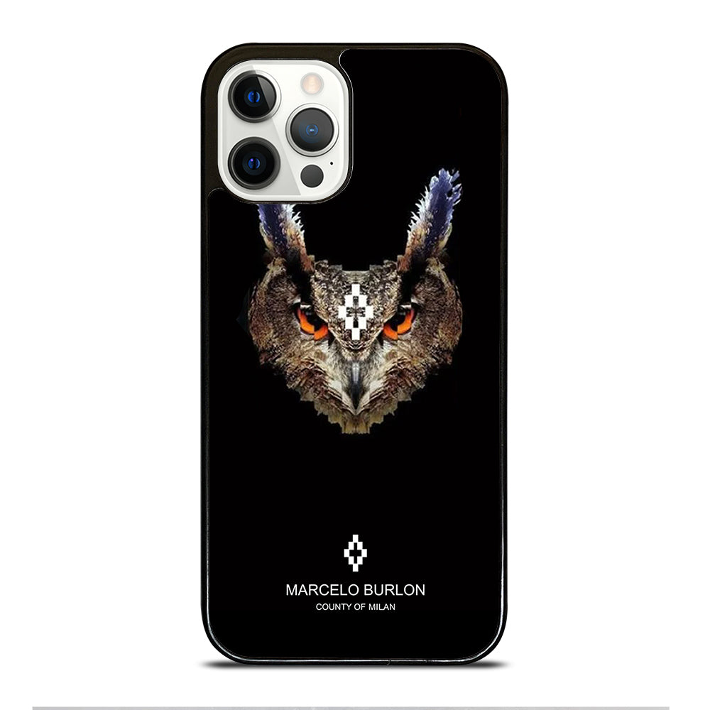 MARCELO BURLON OWL 3 iPhone 12 Pro Case Cover