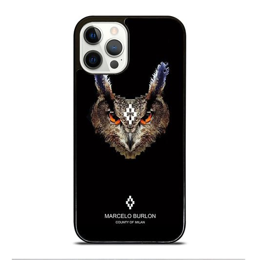MARCELO BURLON OWL 3 iPhone 12 Pro Case Cover