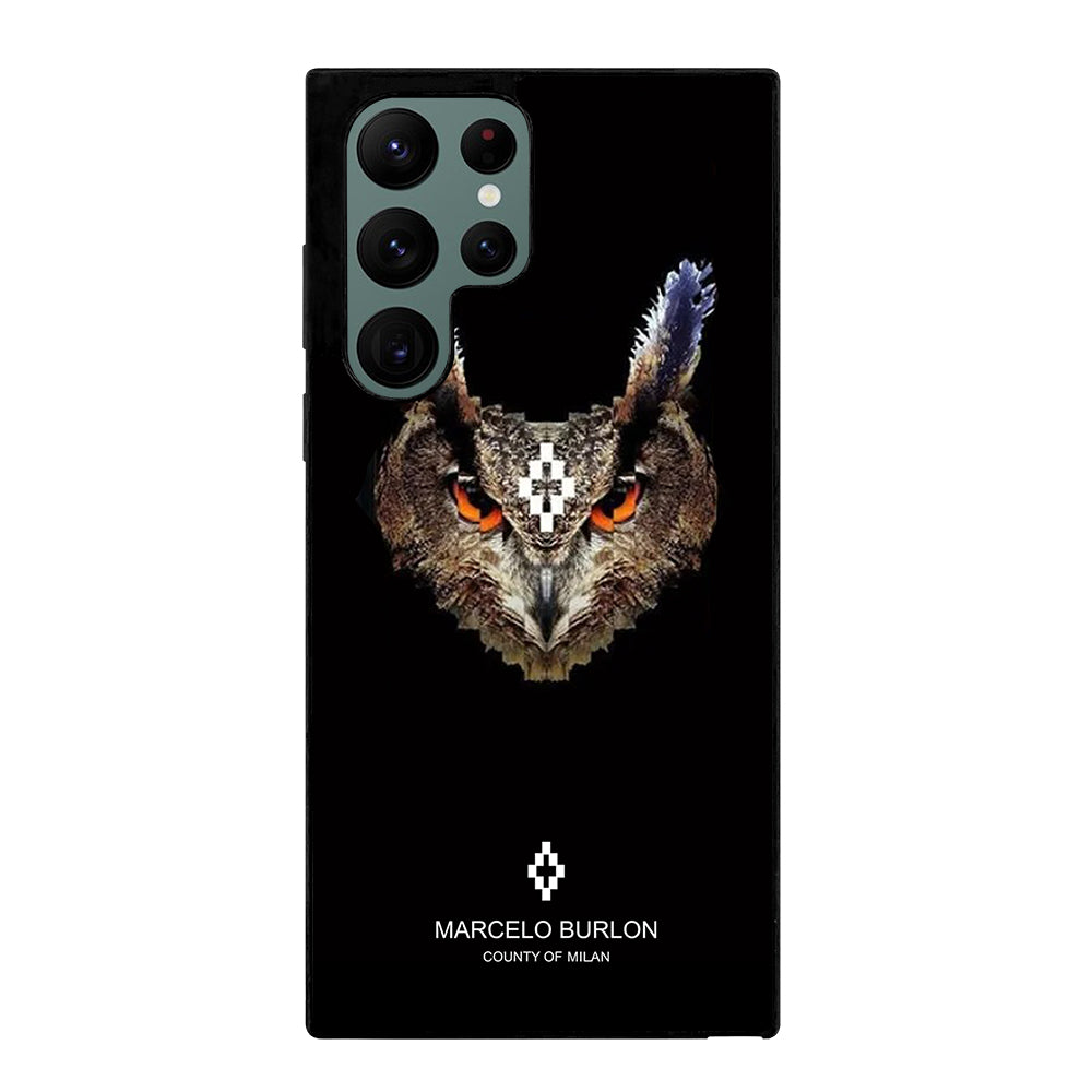 MARCELO BURLON OWL 3 Samsung Galaxy S22 Ultra Case Cover