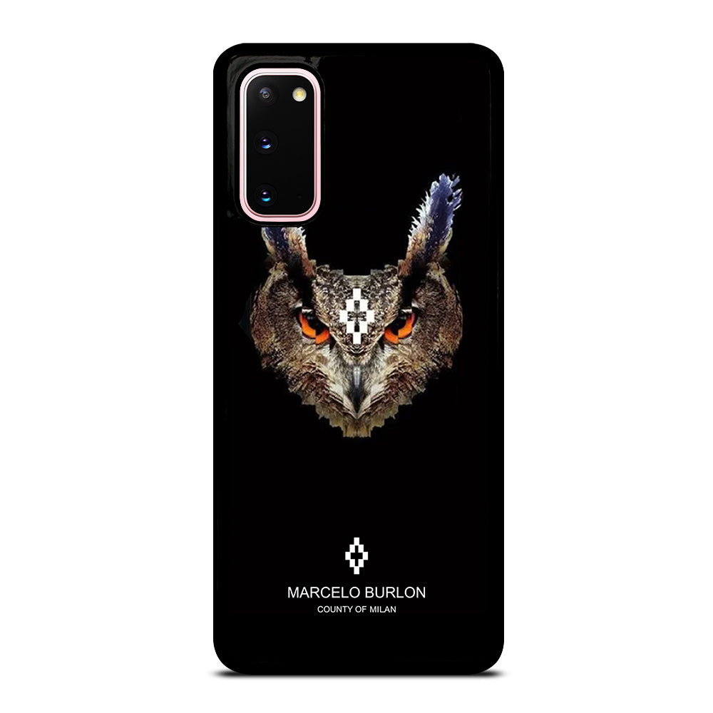 MARCELO BURLON OWL 3 Samsung Galaxy S20 Case Cover