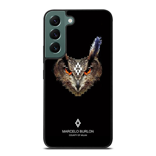 MARCELO BURLON OWL 3 Samsung Galaxy S22 Case Cover