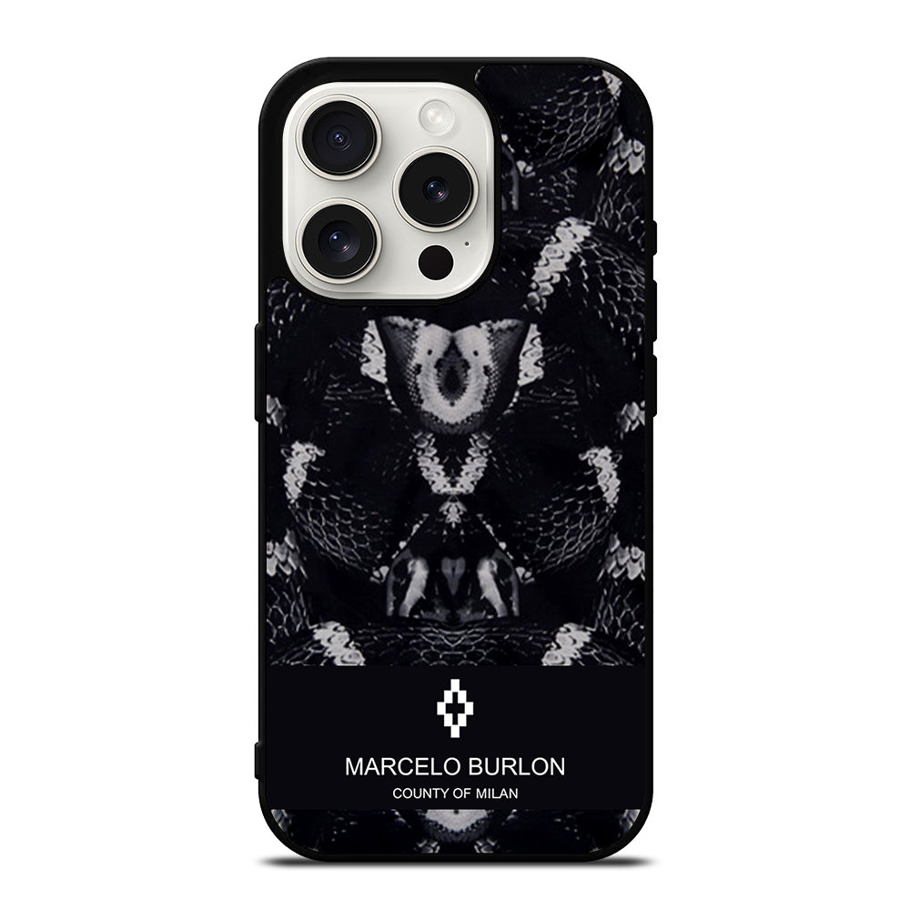MARCELO BURLON SNAKE 2 iPhone 15 Pro Case Cover