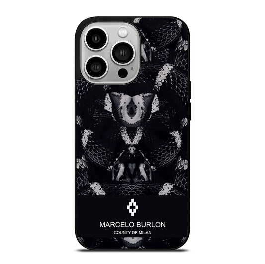 MARCELO BURLON SNAKE 2 iPhone 14 Pro Case Cover