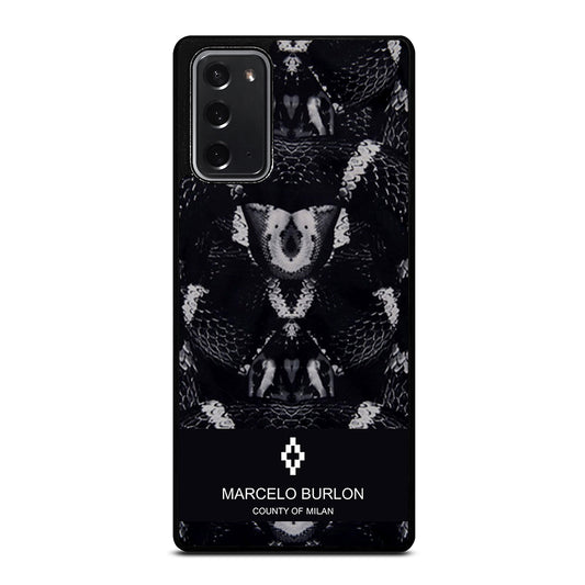 MARCELO BURLON SNAKE 2 Samsung Galaxy Note 20 Case Cover