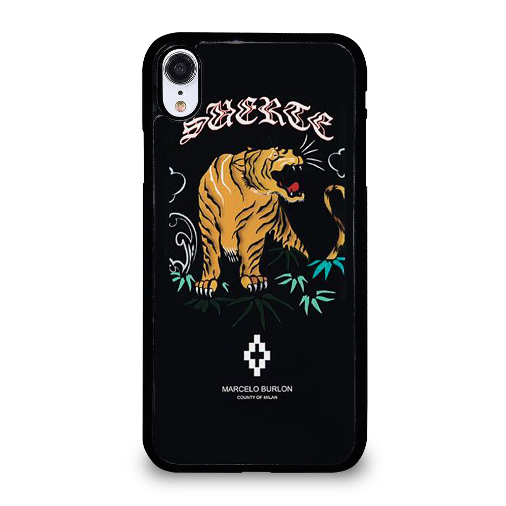MARCELO BURLON TIGER LOGO 2 iPhone XR Case Cover