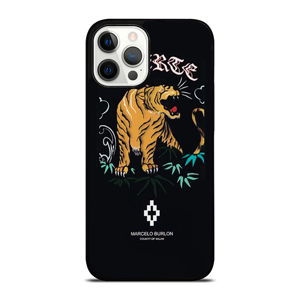 MARCELO BURLON TIGER LOGO 2 iPhone 12 Pro Max Case Cover
