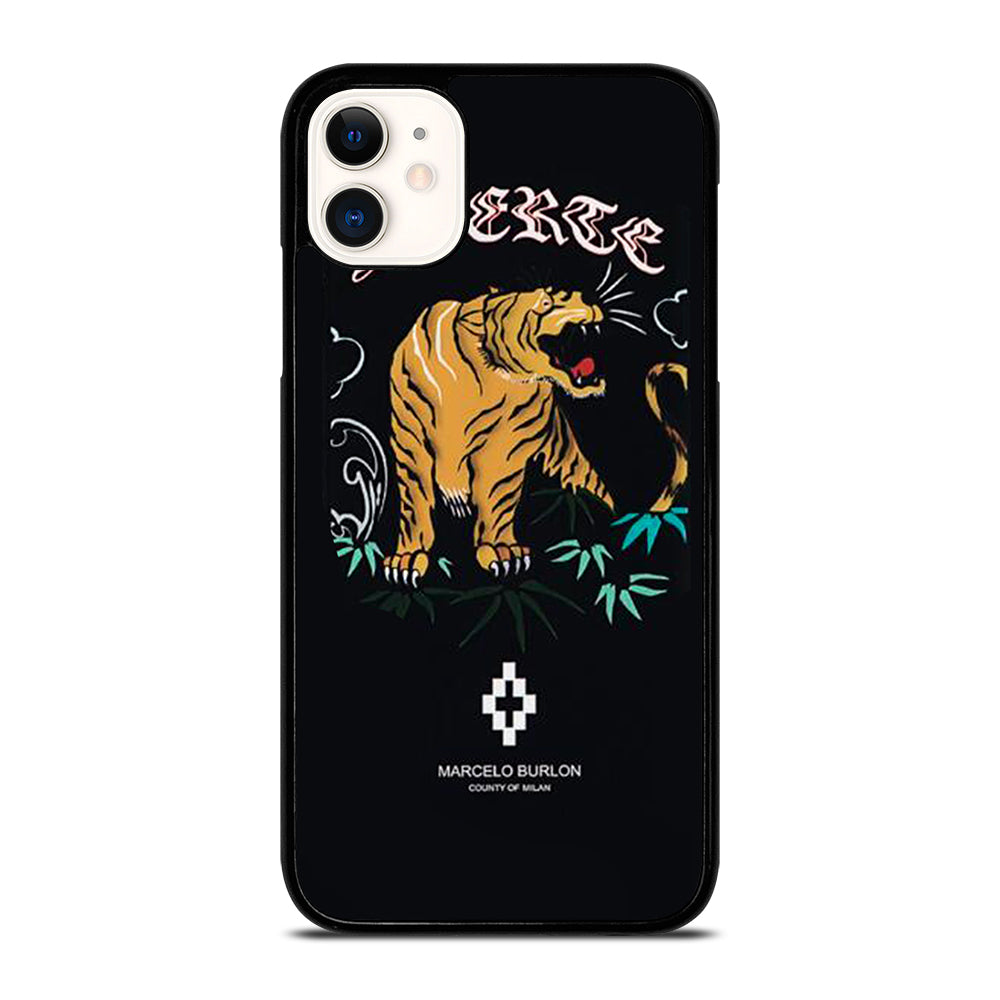 MARCELO BURLON TIGER LOGO 2 iPhone 11 Case Cover