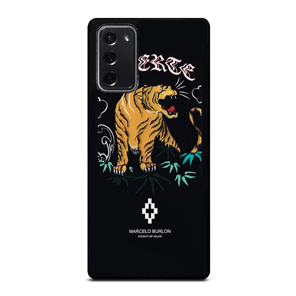 MARCELO BURLON TIGER LOGO 2 Samsung Galaxy Note 20 Case Cover