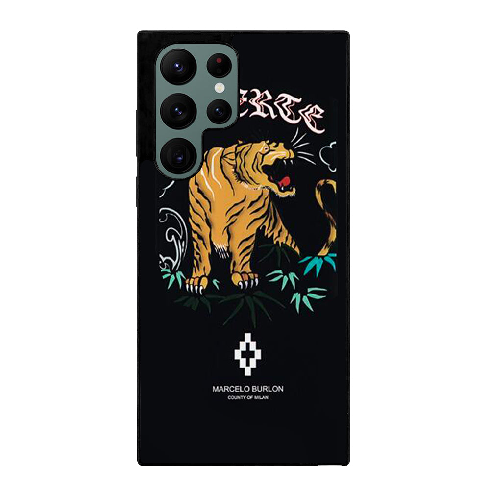 MARCELO BURLON TIGER LOGO 2 Samsung Galaxy S22 Ultra Case Cover