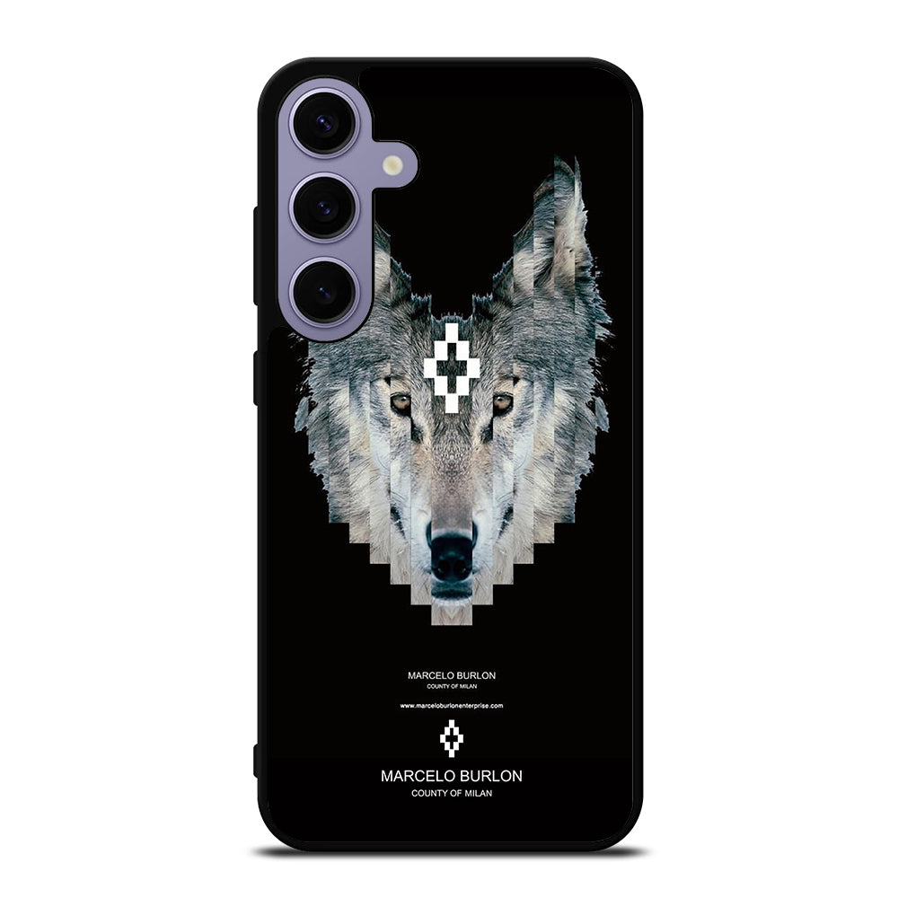 MARCELO BURLON WOLF LOGO Samsung Galaxy S24 Plus Case Cover