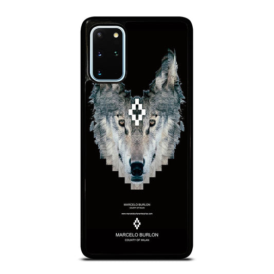 MARCELO BURLON WOLF LOGO Samsung Galaxy S20 Plus Case Cover