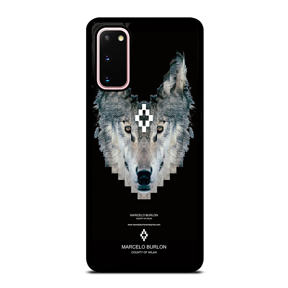 MARCELO BURLON WOLF LOGO Samsung Galaxy S20 Case Cover