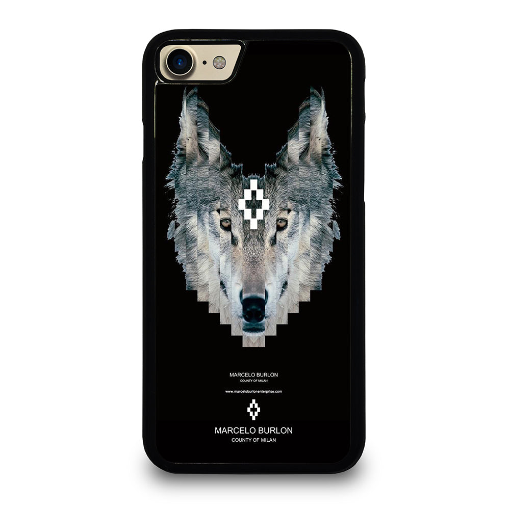 MARCELO BURLON WOLF LOGO iPhone 7 / 8 Case Cover