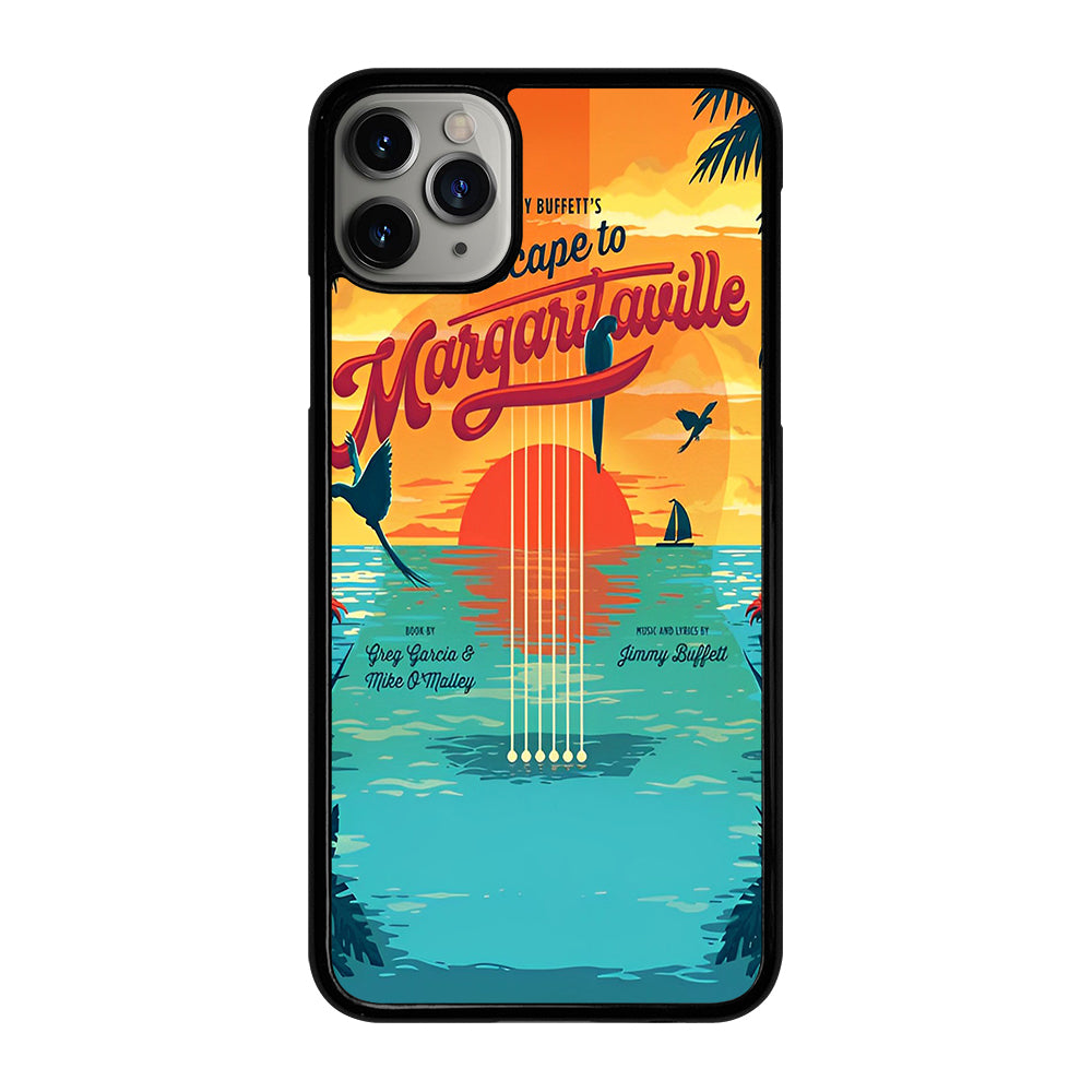 MARGARITAVILLE JIMMY BUFFETT'S POSTER iPhone 11 Pro Max Case Cover