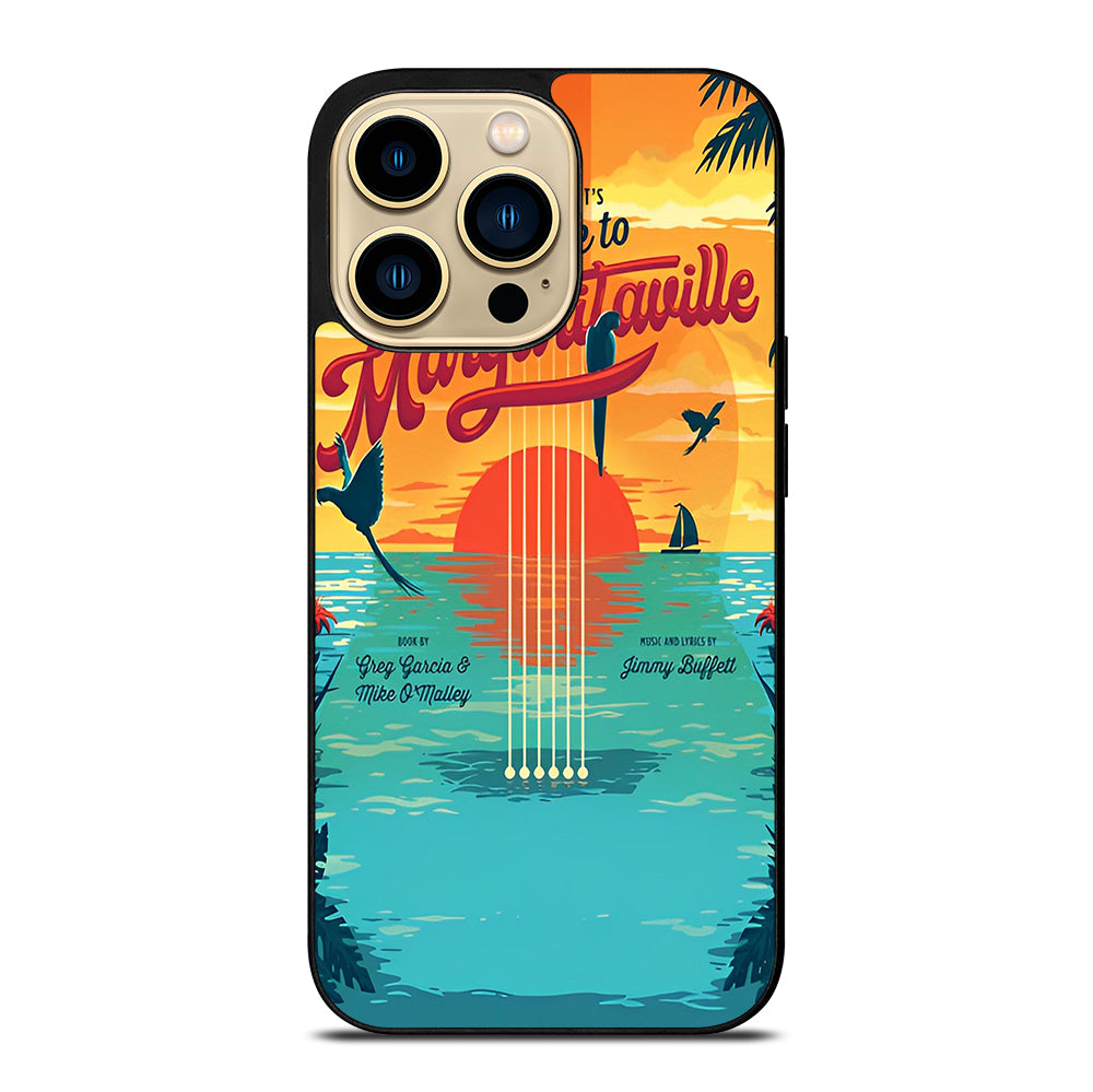 MARGARITAVILLE JIMMY BUFFETT'S POSTER iPhone 14 Pro Max Case Cover