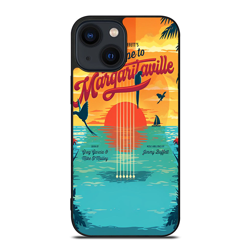 MARGARITAVILLE JIMMY BUFFETT'S POSTER iPhone 14 Plus Case Cover