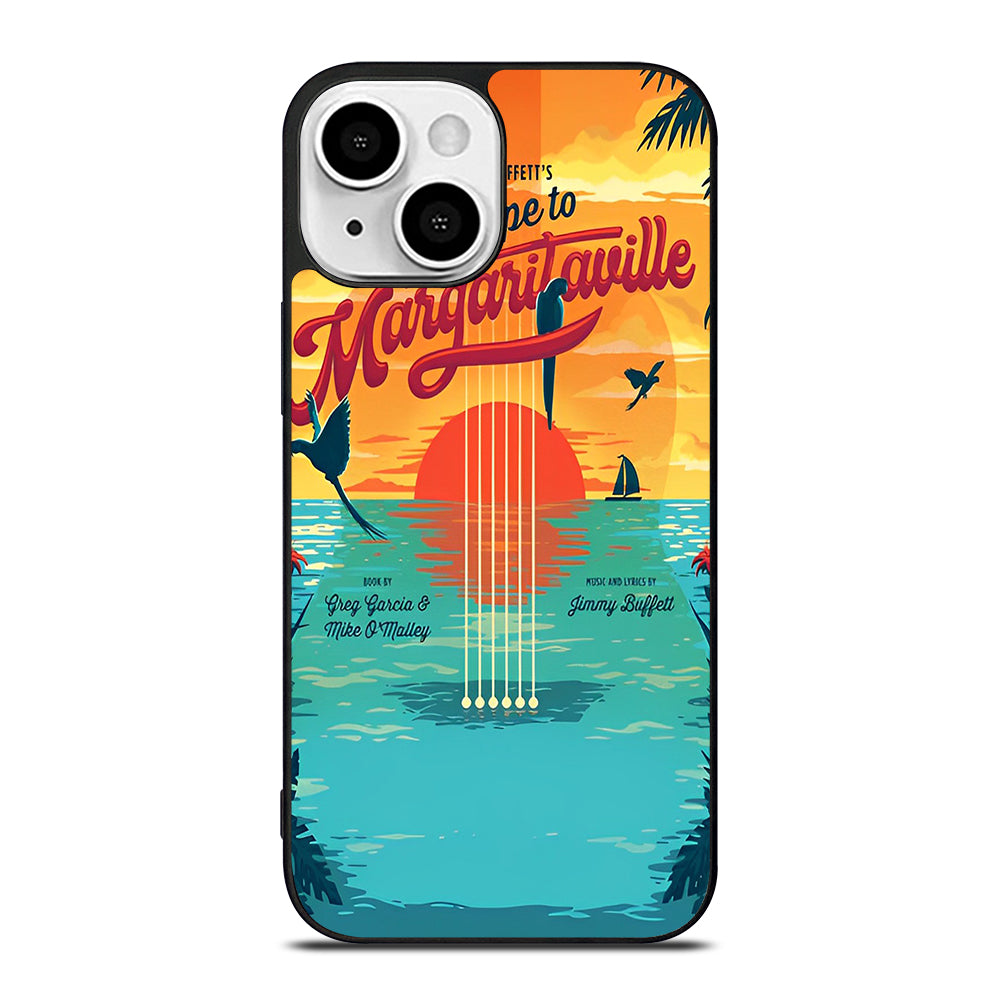 MARGARITAVILLE JIMMY BUFFETT'S POSTER iPhone 13 Mini Case Cover