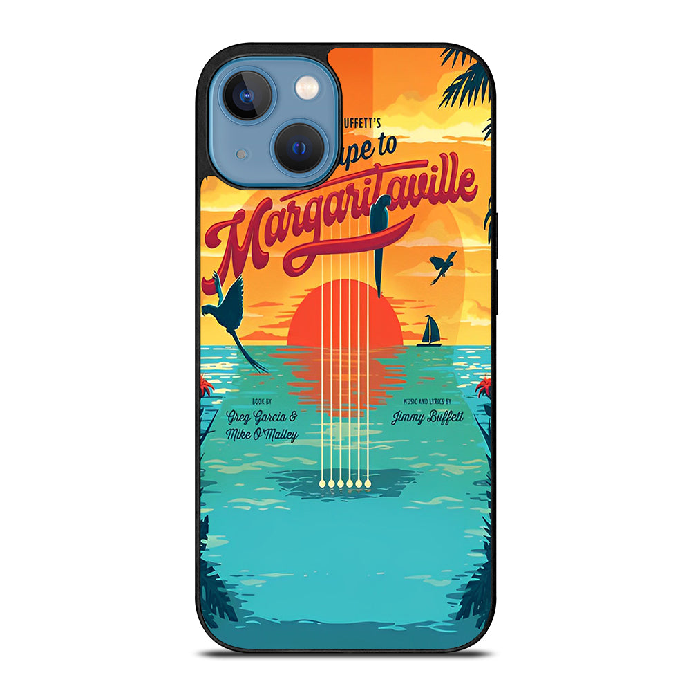 MARGARITAVILLE JIMMY BUFFETT'S POSTER iPhone 13 Case Cover