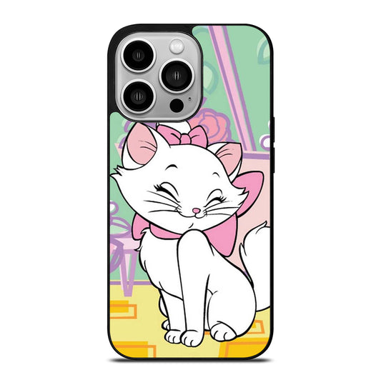 MARIE THE ARISTOCATS CAT CUTE CARTOON 2 iPhone 14 Pro Case Cover