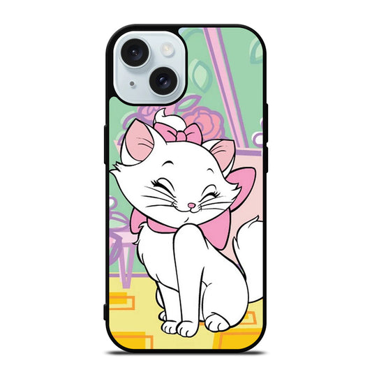 MARIE THE ARISTOCATS CAT CUTE CARTOON 2 iPhone 15 Case Cover