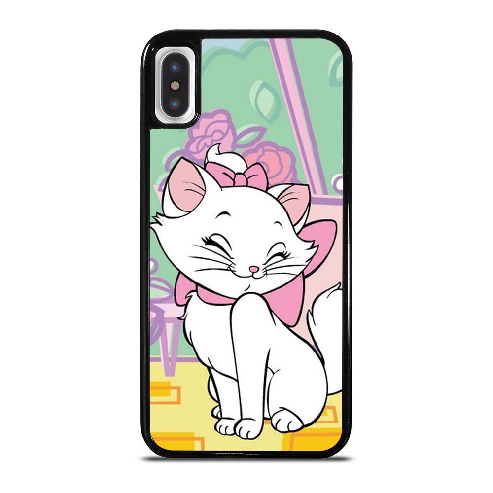 MARIE THE ARISTOCATS CAT CUTE CARTOON 2 iPhone X / XS Case Cover