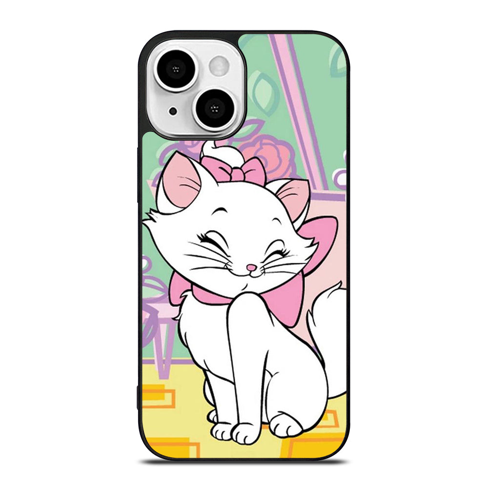 MARIE THE ARISTOCATS CAT CUTE CARTOON 2 iPhone 13 Mini Case Cover