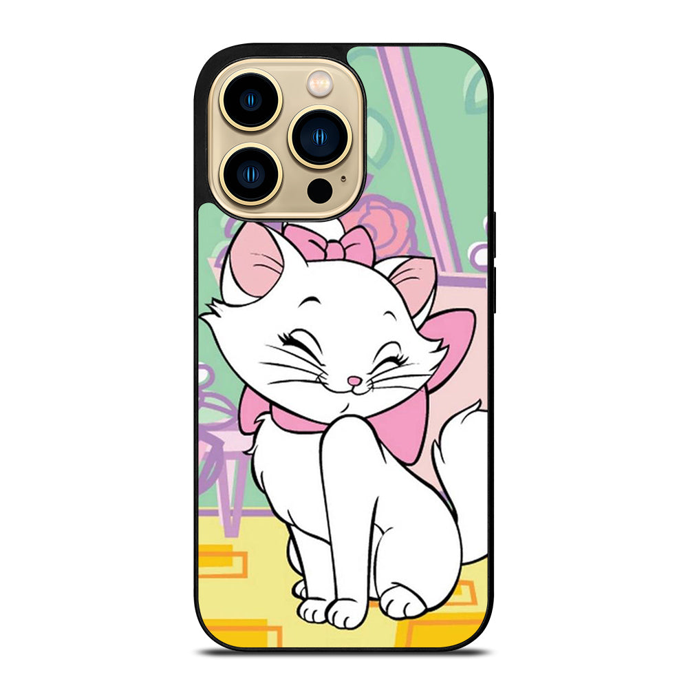 MARIE THE ARISTOCATS CAT CUTE CARTOON 2 iPhone 14 Pro Max Case Cover