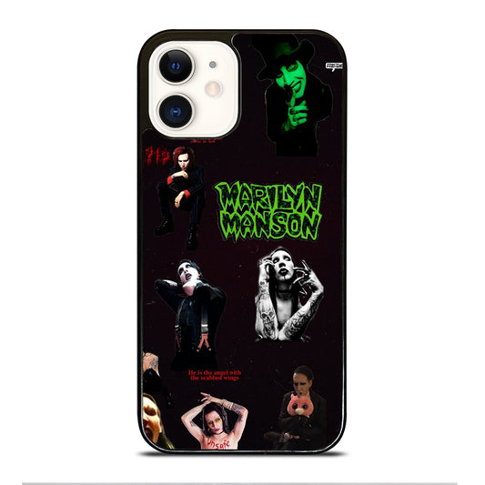 MARILYN MANSON COLLAGE 2 iPhone 12 Case Cover