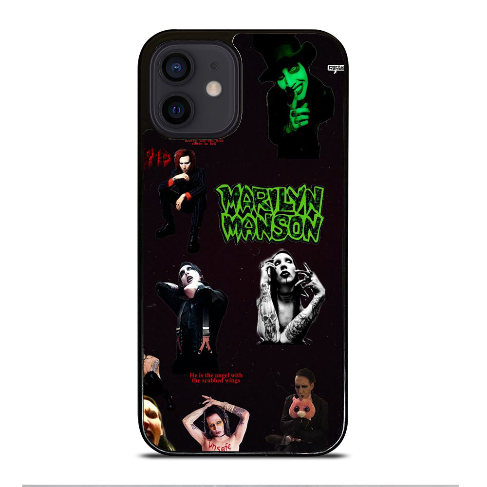 MARILYN MANSON COLLAGE 2 iPhone 12 Mini Case Cover