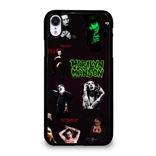 MARILYN MANSON COLLAGE 2 iPhone XR Case Cover