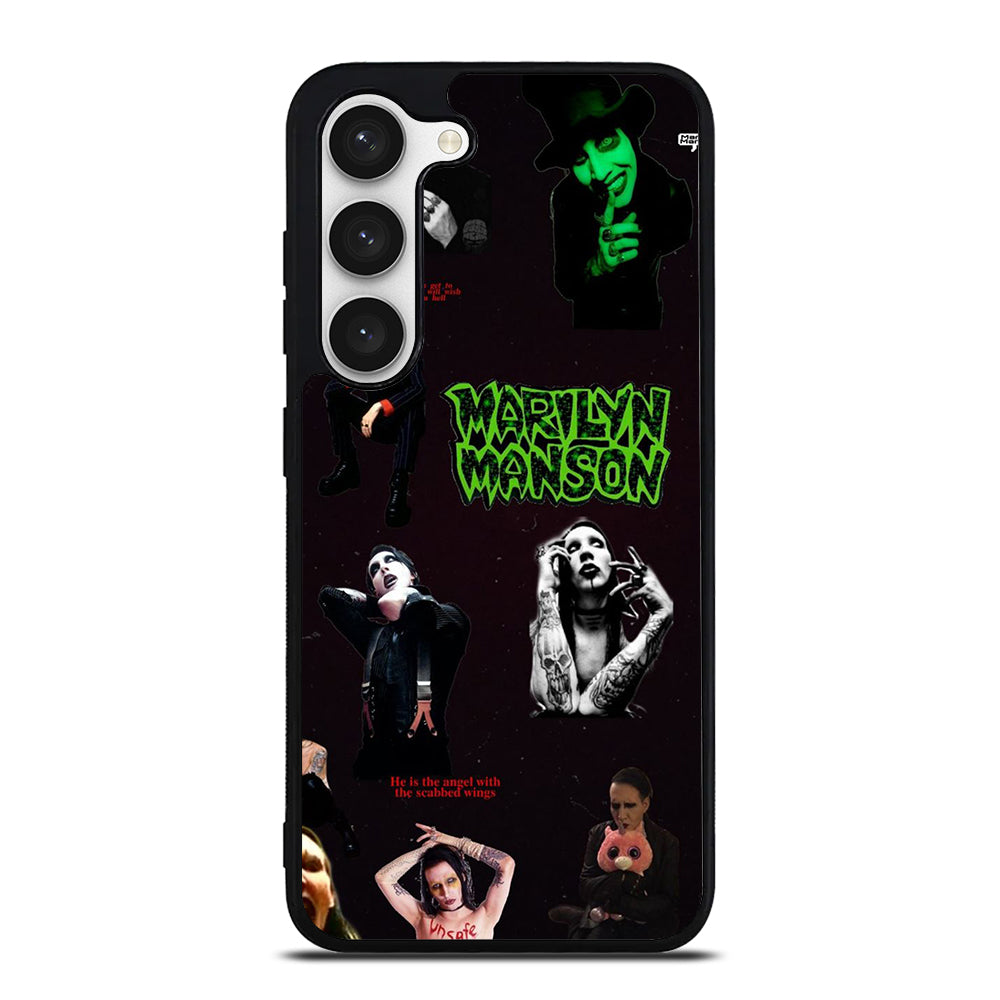 MARILYN MANSON COLLAGE 2 Samsung Galaxy S23 Case Cover