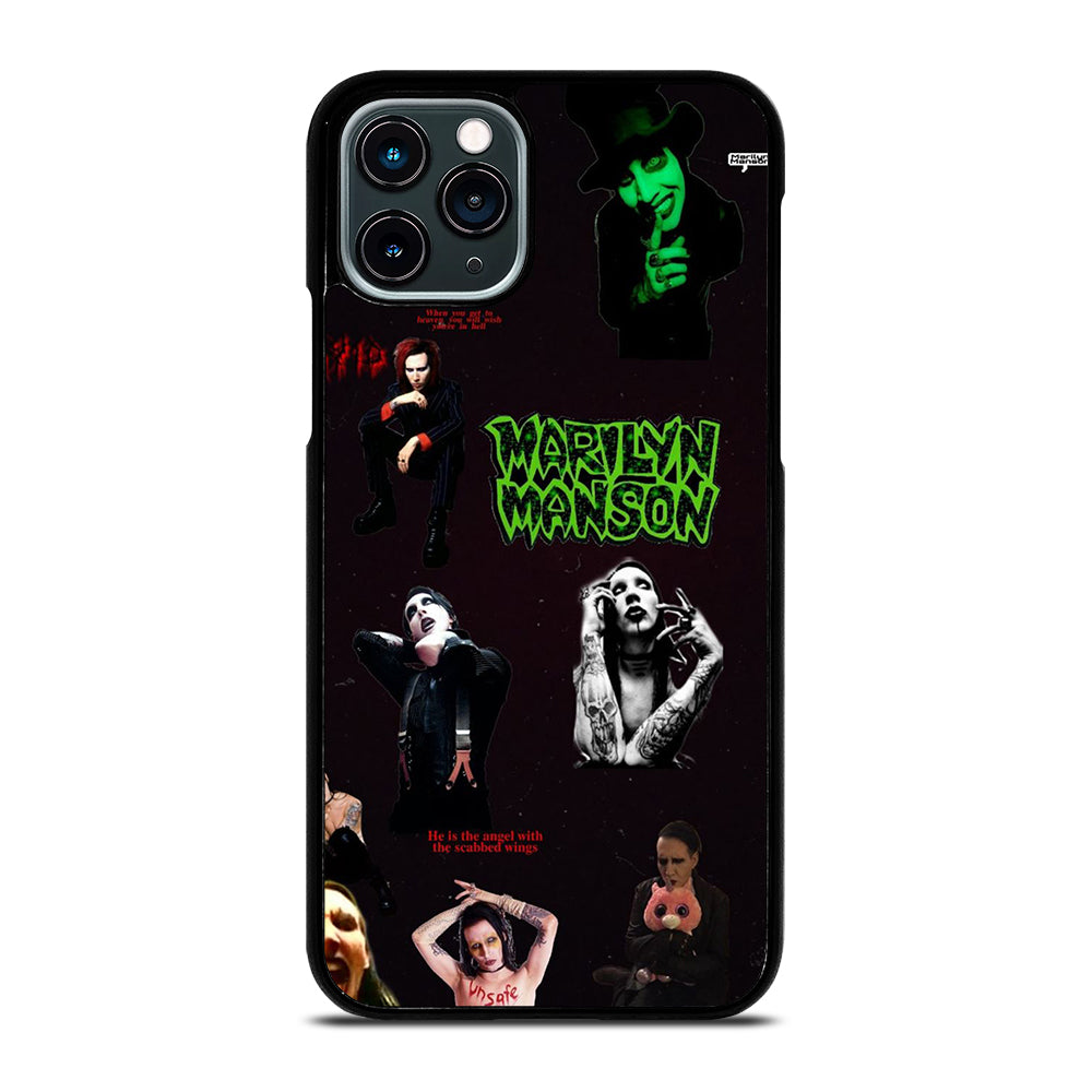 MARILYN MANSON COLLAGE 2 iPhone 11 Pro Case Cover