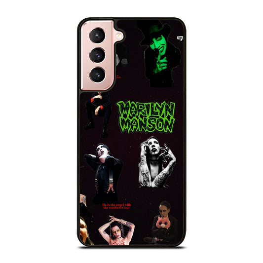 MARILYN MANSON COLLAGE 2 Samsung Galaxy S21 Case Cover