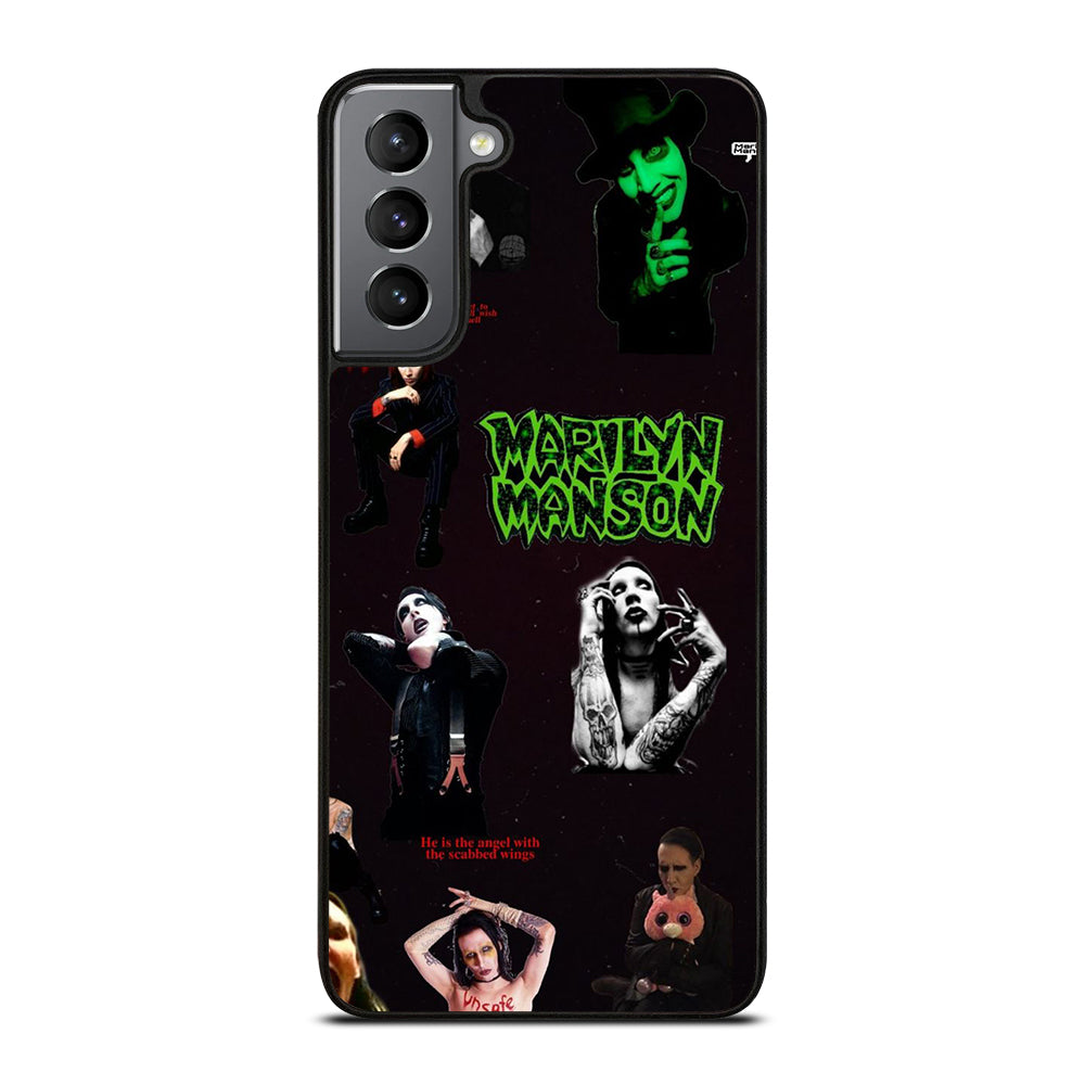 MARILYN MANSON COLLAGE 2 Samsung Galaxy S21 Plus Case Cover