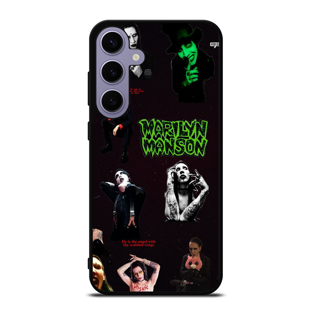 MARILYN MANSON COLLAGE 2 Samsung Galaxy S24 Plus Case Cover