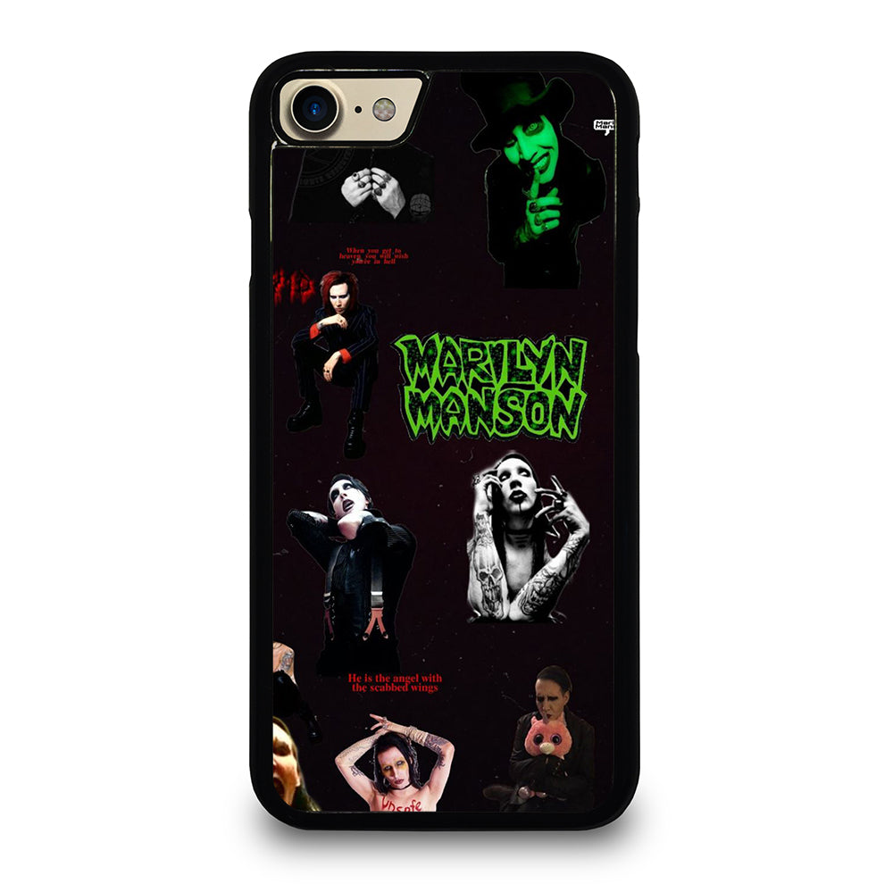 MARILYN MANSON COLLAGE 2 iPhone 7 / 8 Case Cover