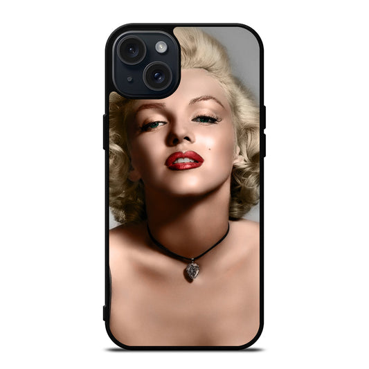 MARILYN MONROE FACE 2 iPhone 15 Plus Case Cover