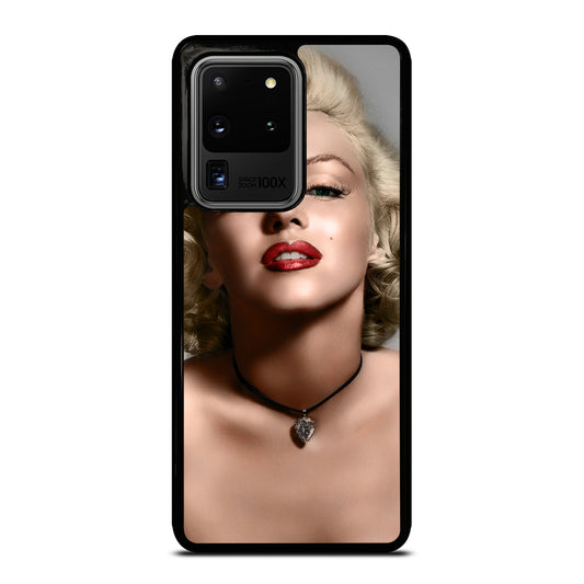 MARILYN MONROE FACE 2 Samsung Galaxy S20 Ultra Case Cover