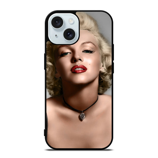 MARILYN MONROE FACE 2 iPhone 15 Case Cover