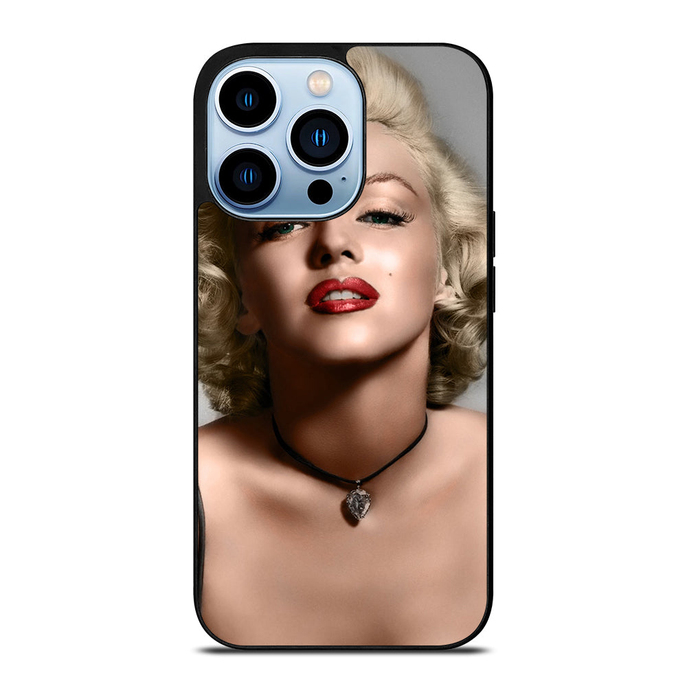 MARILYN MONROE FACE 2 iPhone 13 Pro Max Case Cover