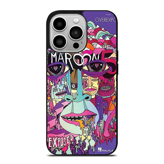 MAROON 5 ART BAND POSTER iPhone 14 Pro Case Cover