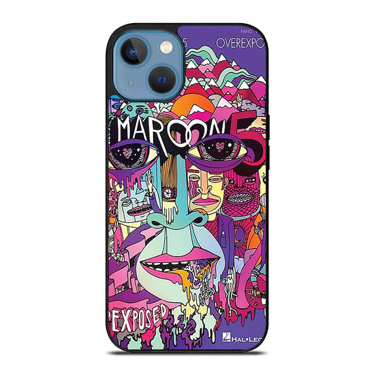 MAROON 5 ART BAND POSTER iPhone 13 Case Cover