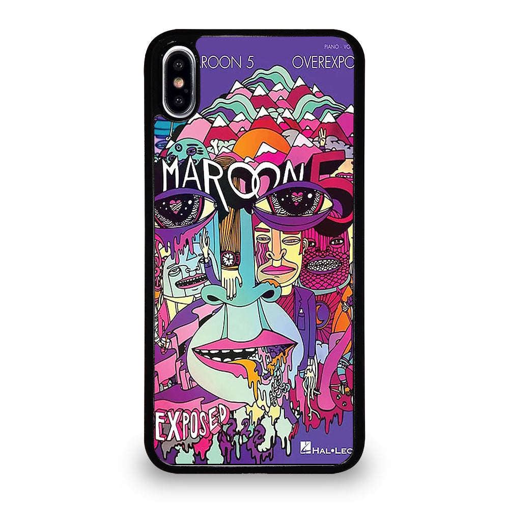MAROON 5 ART BAND POSTER iPhone XS Max Case Cover
