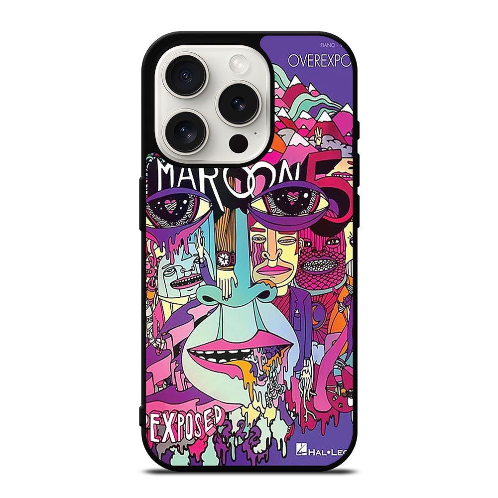 MAROON 5 ART BAND POSTER iPhone 15 Pro Case Cover