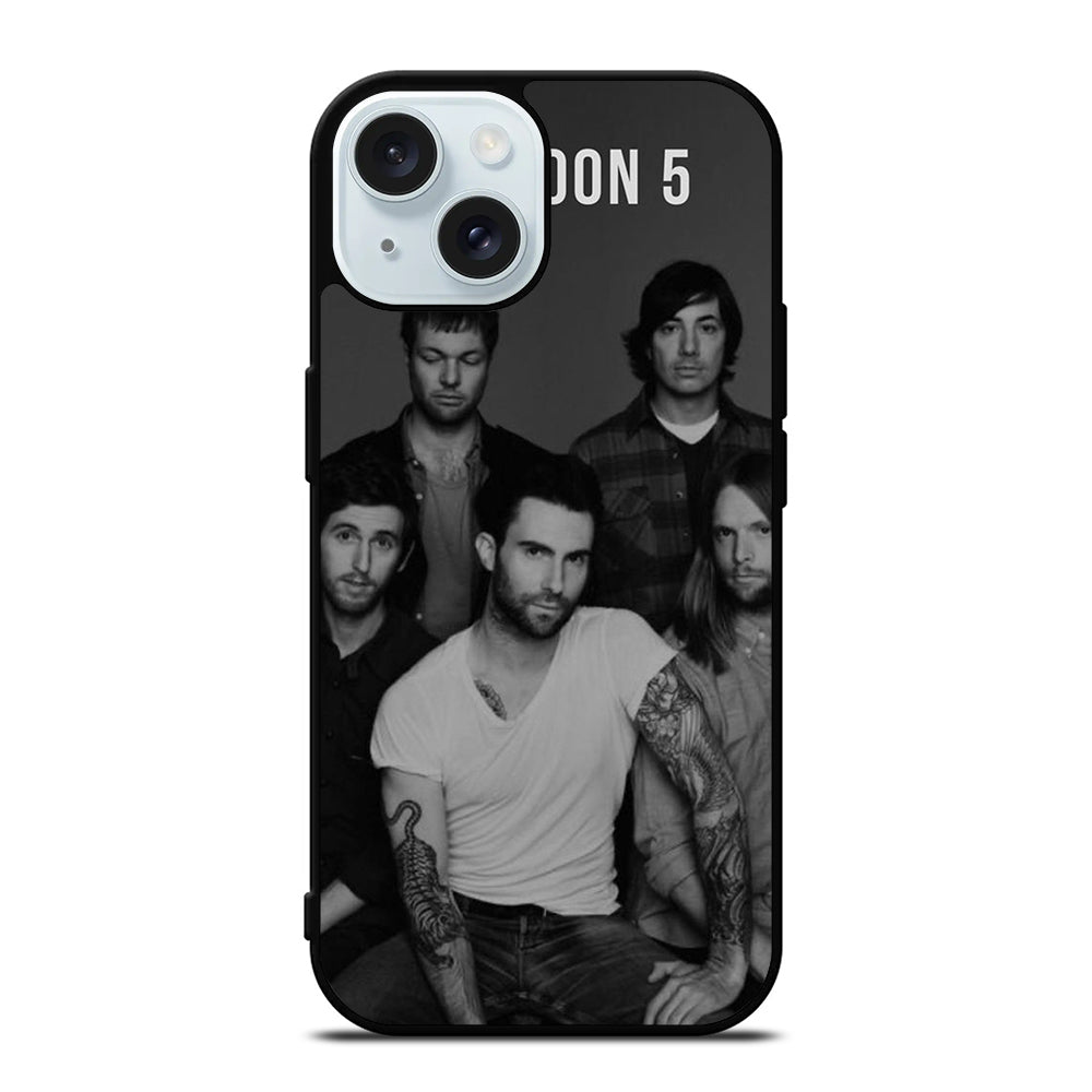 MAROON 5 BAND LOGO iPhone 15 Case Cover