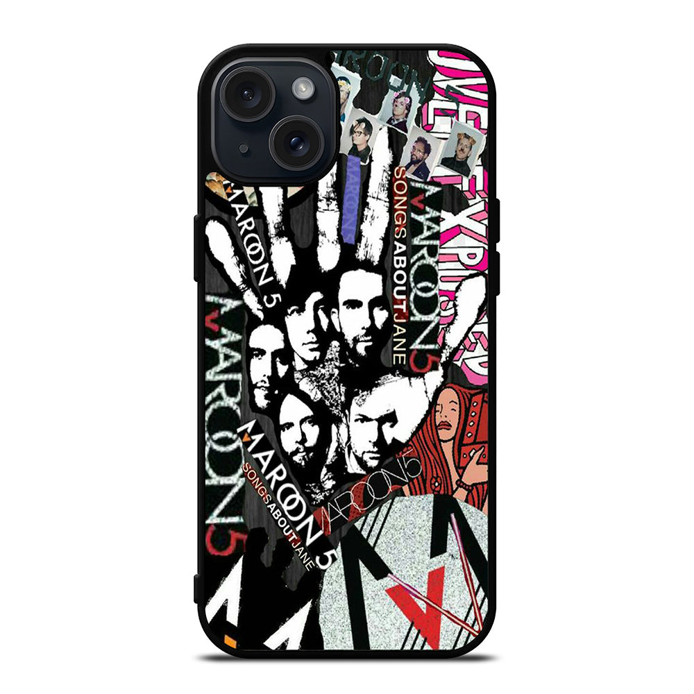 MAROON 5 BAND POSTER 2 iPhone 15 Plus Case Cover