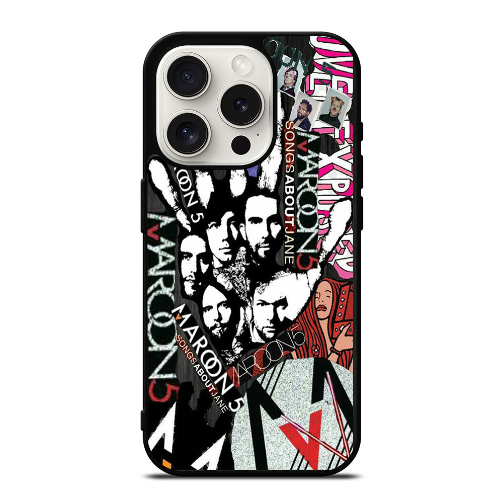MAROON 5 BAND POSTER 2 iPhone 15 Pro Case Cover