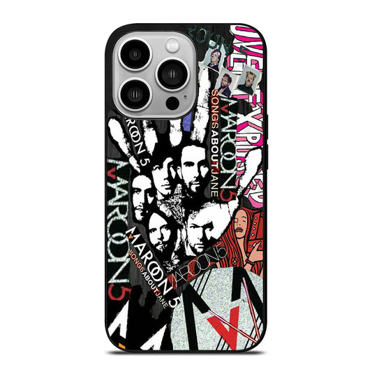 MAROON 5 BAND POSTER 2 iPhone 14 Pro Case Cover